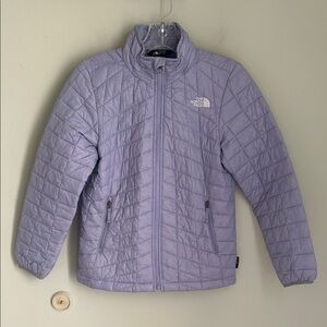 The North Face Kids Lavender Puffer Jacket